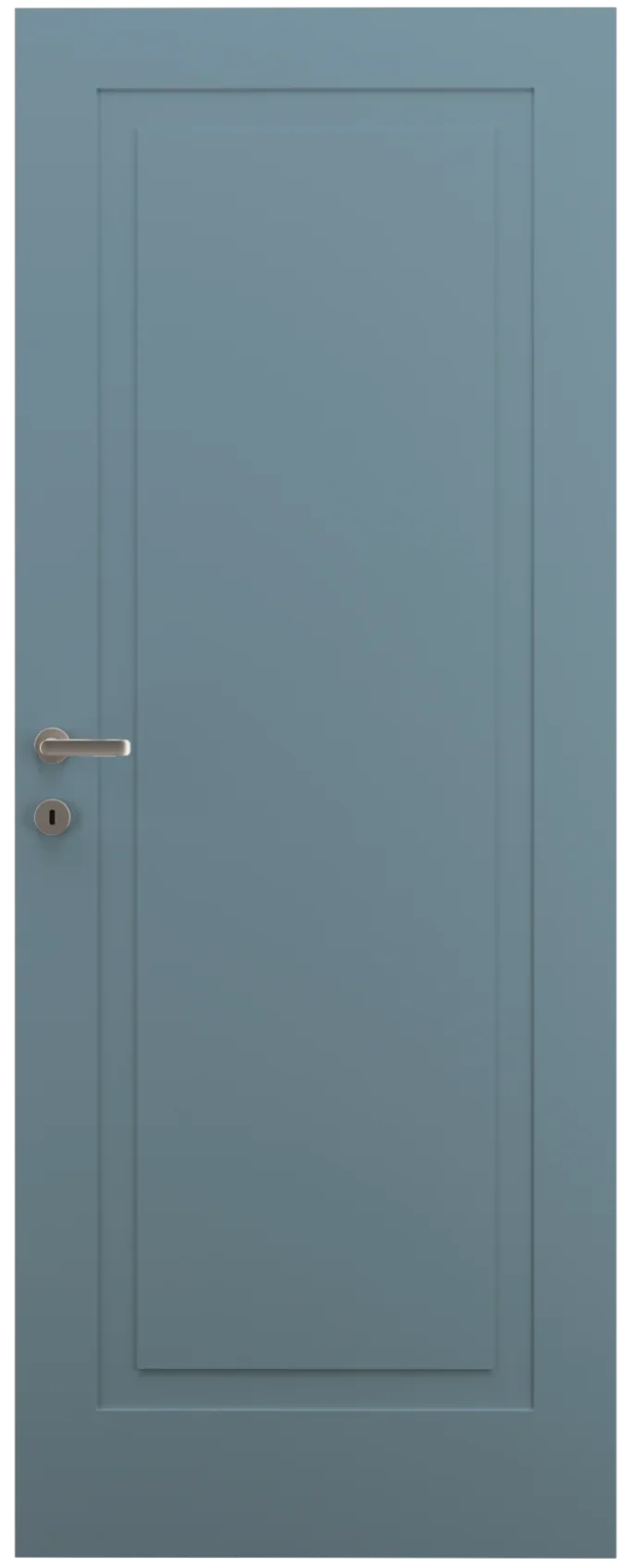 Porta azzurra con Cava Piatta